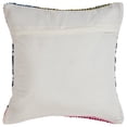 thumbnail image 4 of Laddha Home Designs Handwoven Chindi Geometric Throw Pillow Cover - 18" - Multicolored, 4 of 6