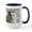 White/Navy Inside, variant on CafePress - Turkish Van Mugs - 15 oz Ceramic Large White Novelty Mug