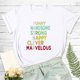 thumbnail image 2 of Camiseta del día del padre Camiseta de manga corta con estampado de letras de verano para hombre y mujer Regalo para el padre Pompotops  hfajkhk132159, 2 of 5