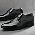 thumbnail image 4 of Womens Casual Derby Shoes Non Slip Formal Business Works Shoes Lace Up Dressy Tuxedo Oxfords Shoes, 4 of 5