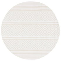 SAFAVIEH Capri Corinna Southwestern Area Rug, Ivory/Beige, 6' x 6' Round