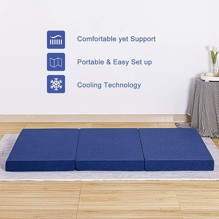 Cozzi tri fold mattress online