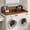 DARK WALNUT, variant on Pawverly Laundry Countertop for Washer & Dryer, 54" Double Layer Wood Shelf Topper with Non-Slip Pads, Laundry Room Storage Organizer, DARK WALNUT