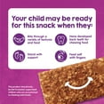 thumbnail image 3 of Happy Tot Organics Super Morning Oat Bar, Blueberry & Oatmeal, Organic Toddler Snack, 5 bars per box (1 Box), 3 of 11