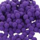 thumbnail image 2 of 500 piezas colores vibrantes pompones pequeños para manualidades suaves 18 mm negro Púrpura Sunnimix Craft Pom Poms, 2 of 8