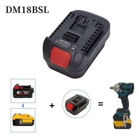 

Battery Convert Adapter For Dewalt Milwaukee 20V Li-Ion Battery convert to Bosch 18V Li-Ion