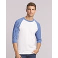 thumbnail image 4 of Gildan - New - NIB - Heavy Cotton™ Raglan Three-Quarter Sleeve T-Shirt Retired, 4 of 5
