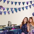 thumbnail image 5 of Cheerland Party Banners Triangle Pennant Star Garlands 2 Pack, 28 ft, 5 of 6