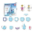 thumbnail image 3 of Azulejos magnéticos para construcción Picasso Tiles Castle Winter Ice, 72 unidades, 3 of 7