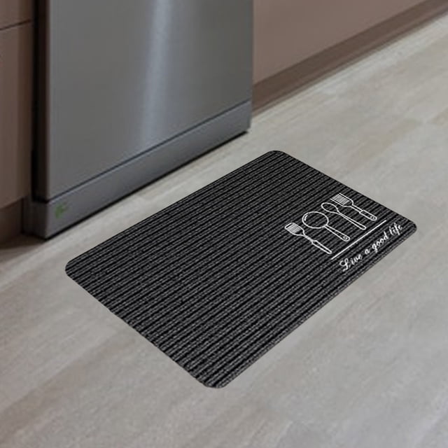 Water Absorbent Runner Rugs for Kitchen, Kitchen Mat in Front of Sink, Oil Absorbent Kitchen Mats for Floor,Non-Slip Kitchen Rugs,Durable Kitchen Mats, Kitchen Rugs