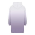 thumbnail image 5 of Karight Long Hoodies for Women Zip Up Double Zipper Fleece Jacket Tunic Sweatshirts Fall Winter Fashion Clothes, 5 of 6