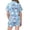 Sky Blue_011, variant on GPOECD Valentines Day Pajamas Girls Short Sleeve Shorts Nightwear Cute Cartoon Heart Print Loungewear Comfortable Home Wear for Kids Sleepwear Purple_010,130
