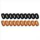 thumbnail image 1 of Paquete de 20 Fundas para Ruedas de Equipaje, Cubiertas Adhesivas de Silicona para Ruedas de Maletas, Protector Anticaída para Ruedas de Equipaje para una Sola, 1 of 8