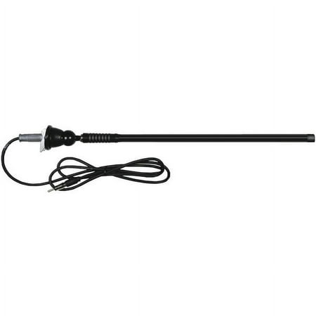 Brand New DUAL MAR16B Rubber Mast AM/FM Antenna (Black)