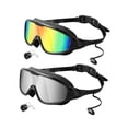 thumbnail image 4 of harper 2 Pcs Lunettes de Natation pour Hommes Femmes Adultes Grand Champ Résistantes à l'Eau Style D, 4 of 9