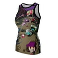 thumbnail image 5 of Pig Invader Zim Women's Tank Top Sleeveless T-Shirts Tee Camisole Sport Vest Summer Daily Undershirts, 5 of 8
