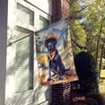 thumbnail image 2 of Labrador Retriever Cowboy Welcome House Flag, 2 of 5