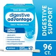 thumbnail image 3 of (2 pack) Digestive Advantage Lactose Defense Probiotics For Women And Men, Digestive Enzymes For Gut Health, 96 Capsules, 3 of 14