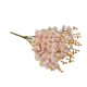 thumbnail image 3 of Cateissary Flor artificial 20 cabezas 5 ramas 50 cm Dormitorio interior Hotel Club de bodas Simulación decorativa Flores falsas Rosa Jardín y Patio Rosa claro, 3 of 6