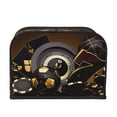 thumbnail image 2 of Haiem Casino Cards Print Toaster Covers 4 Slice Wide Slot,Bread Dust Cover & Fingerprint Protection,Bread Machine Cover,Appliance Covers, 2 of 7