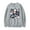 GREY, variant on Russ Tour 2025 Merch crew neck sweatshirt Long sleeve Fashion Casual Hooded Sweatshirts