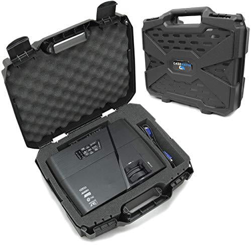 casematix projector travel case with customizable foam compatible with