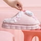 thumbnail image 2 of Miniso Sanrio Kawaii Hello Kitty Kuromi Anime Zapatillas de algodón cálidas para mujer Lindas zapatillas de dibujos animados Cinnamoroll Regalos de otoño e invierno, 2 of 5