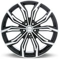 thumbnail image 2 of RTX Black Widow 16x7 5x114.3 ET40 CB73.1 Black Machined Wheel, 2 of 3
