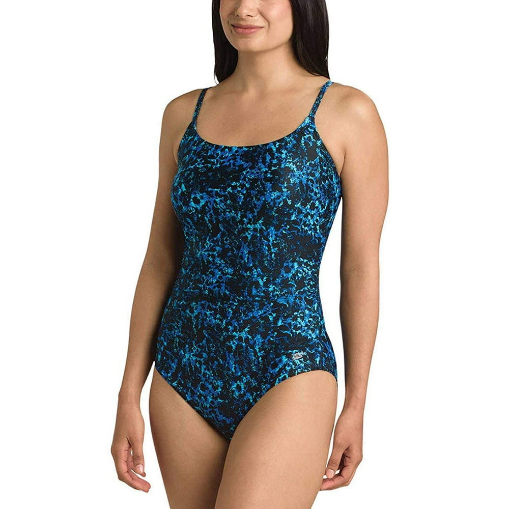 Speedo Women's Ultraback Racerback Athletic Training One Piece Swimsuit