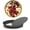 Black-8 Inch, variant on KissDate Tart Pan with Removable Bottom, 8 Inch Non Stick Quiche Pan Pie Shell Fluted Edge Tart Pan, Loose Base Carbon Steel Round Cooking Pan for Baking