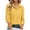 Yellow, variant on Outfmvch Button Down Shirts for Women Solid Color Business Button Down Shirt Polo Short Sleeve Shirts Linen Shirts for Women Linen Cotton Shirts Tops for Women Gauze Shirt Shirts for Women Green L