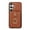 Brown, variant on for Samsung Galaxy A36 5G Case, Elegant Minimalist Wallet Case with Ring Kickstand and Shoulder Strap, Shockproof Stylish Protective Durable PU Leather Cover for Samsung Galaxy A36 5G, Brown