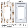thumbnail image 3 of Yayeee Rocker Switch Wall Plate 1-Gang 4.6"x2.9" Home Decorative Outlet Cover, Cartoon Ice Cream Pattern, 3 of 6