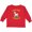 Red, variant on Inktastic Funny Goat Kid Joke Boys or Girls Long Sleeve Toddler T-Shirt