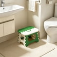 thumbnail image 5 of Sahpxhe Step Stool Foldable Portable Plastic Folding Step Stool,Lightweight Green Space-Saving Seat Kitchen Step Stool for Home,Office,Camping,Outdoor Green, 5 of 8
