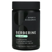 Sports Research Berberine, 1,000 mg, 120 Veggie Capsules (500 mg per Capsule)