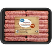Great Value Uncooked Maple Breakfast Pork Sausage Links 12 oz Package