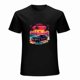 thumbnail image 1 of Miami street car sunset T-shirt Trendy Tees Summer Beach Tops Aesthetics T-shirt, 1 of 5