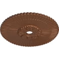 thumbnail image 3 of 36 1/4"OD x 1 7/8"P Melonie Ceiling Medallion (Fits Canopies up to 6 1/4"), Hand-Painted Polished Copper, 3 of 6