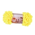 thumbnail image 4 of Hilo de lana grueso, hilo voluminoso, decoración del hogar, suave, relleno de tela de crochet, bricolaje, tejido amarillo, 4 of 9