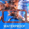 thumbnail image 5 of for iPhone 13 Pro Case Waterproof Shockproof Dustproof Full-Body Sturdy with Camera Lens Protection and Built-in Screen Protector,Underwater Full Sealed Cover Protective for iPhone 13 Pro, Red, 5 of 8