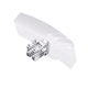 thumbnail image 1 of Clear Wind Cold Windshield Extension Spoiler Wind Deflectors Protector de parabrisas para motocicleta Sports Bike ATV Universal (270 mm) Baoblaze Deflector de viento de parabrisas, 1 of 8