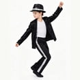 thumbnail image 5 of Toddler Outfits for Boys Party Kids Dance Star 𝐂ostume 90s Pop Star 𝐂ostume for Kids Retro Disco Outfits for Boys Pop Stage 𝐂osplay, 5 of 7