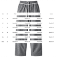 thumbnail image 4 of Men's Lightweight Sweatpants Open Bottom Sweat Pants for Men Straight Leg Gym Sweatpants Lounge Pants Casual Lounge Joggers with Pockets Slacks Black L, 4 of 6