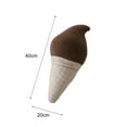 thumbnail image 6 of shenmeida Sleeping Pillow Toy Ice Cream Shape Plush Toys Stuffed Animal Plush Toy, Soft Plush Hugging Plush Pillow, 6 of 8