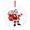 Multicolor, variant on Vikakiooze 2022 5pcsChristmas Ornaments 2020 Santa Claus Masked Souvenir Tree Hanging Ornaments Christmas Decorations
