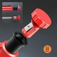 thumbnail image 4 of Red Metal Long Head Hole Woodworking Pencil Engineering Marking Pen With Drying Ink And Precision Design For Woodworking And Construction Projects, 4 of 8