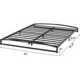 thumbnail image 5 of ChaoLink 6 Inch Metal Queen Size Platform Bed Frame with Metal Slat Support Mattress Foundation, No Box Spring Needed (Queen)Black, 5 of 5