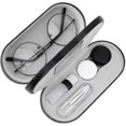 thumbnail image 1 of Estuche para gafas de doble capa, 2 en 1, para lentes de contacto y gafas de sol, portátil para viajes, 1 of 5