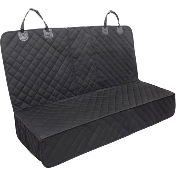 Dog Car Seat Cover Pet Car Rear Seat Protector Compatible for Central ArmrestSuitable for Most Cars SUVTrucks